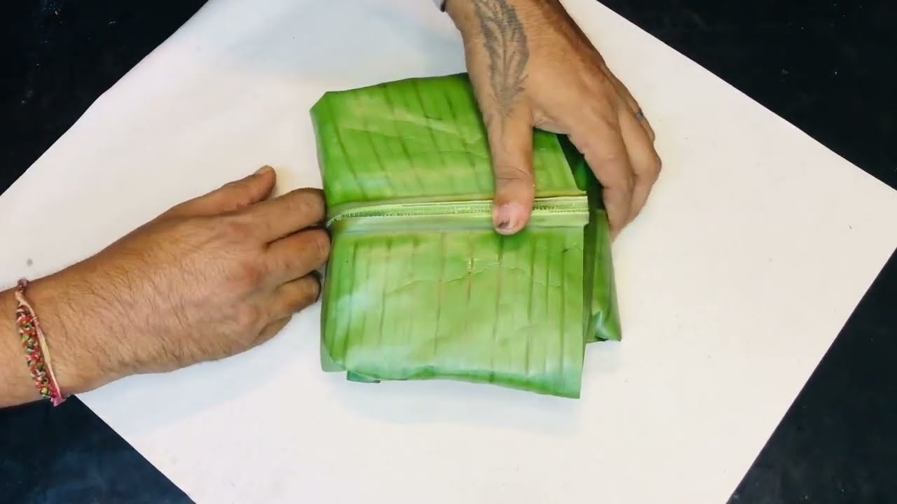 කාටත් වැදගත් වේවි.කෙසෙල් කොලේ රස බත් මුලක්.නිවැරදිව ඔතමු#viral #comment #trending