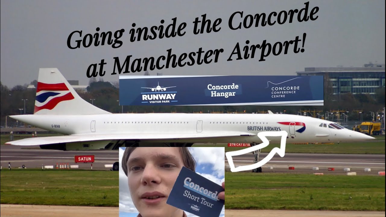 I went inside the Concorde! A tour around the Concorde at Manchester Airport. Emirates Collector