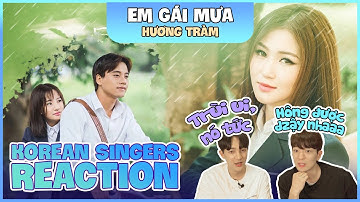 Korean singers🇰🇷 Reaction - 