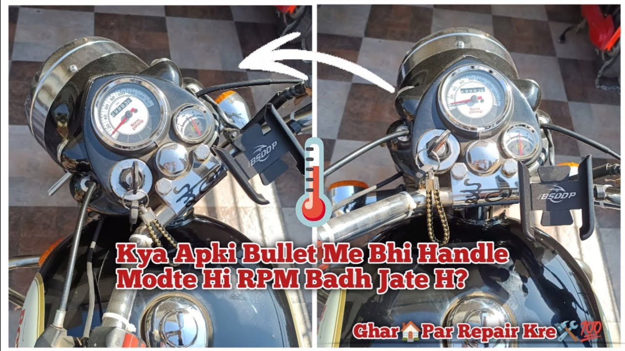 Bullet Rpm Increase🌡️When Handle Turn - Problem Fix 🛠️💯 | Repair At ...