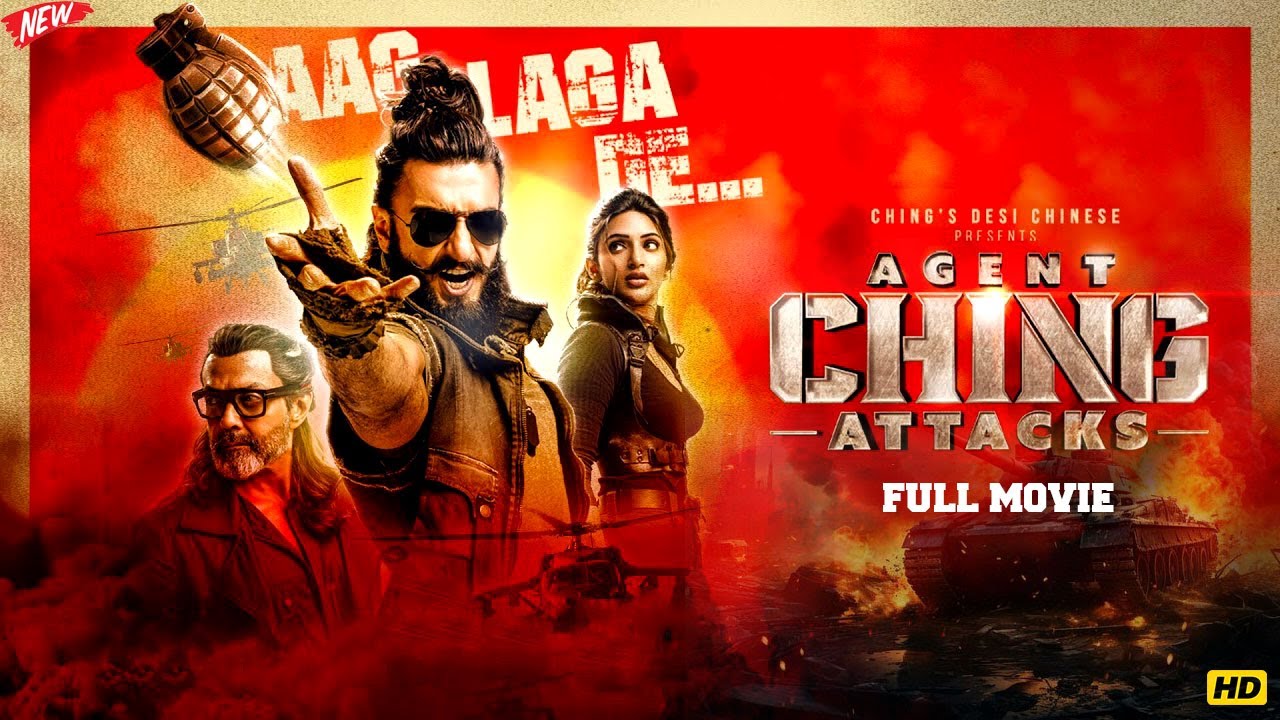 Agent Ching Attacks – Full Film | Hindi | Atlee & Ranveer | Sreeleela, Bobby Deol