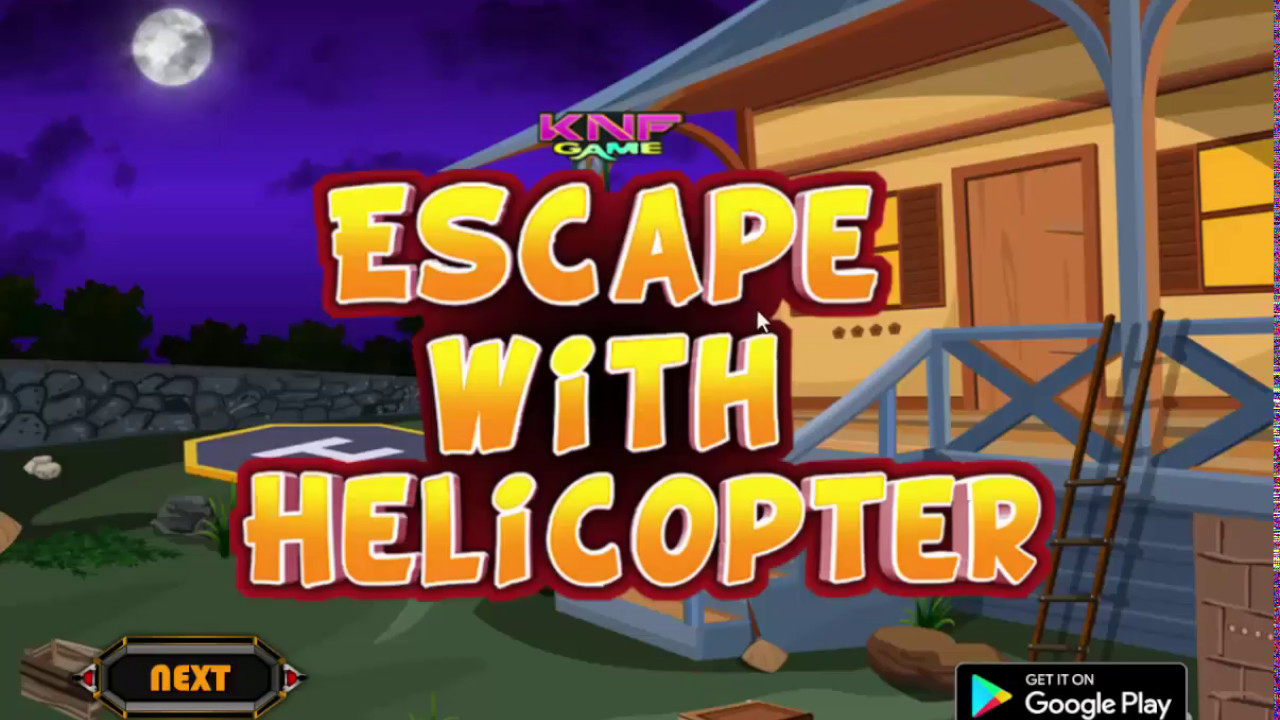 Knf Escape with Helicopter walkthrough