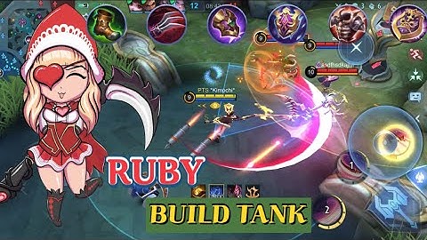 BUILD TANK RUBY TERKUAT 2022 || RAHASIA BUILD TANK RUBY TERBARU #mobilelegends #gameplay #mlbb