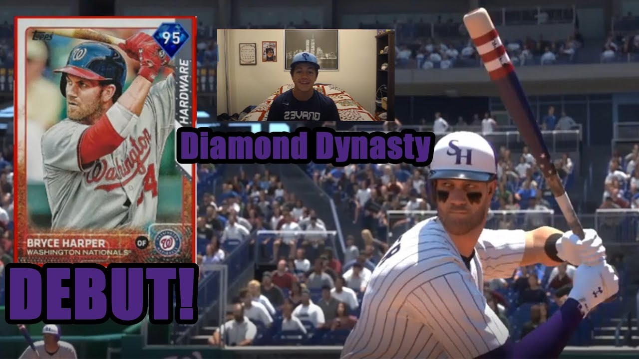 95 OVR HARDWARE BRYCE HARPER DEBUT! | MLB the Show 19 | Diamond Dynasty