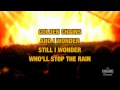 Who'll Stop The Rain in the Style of "Creedence Clearwater Revival" with lyrics (with lead vocal)