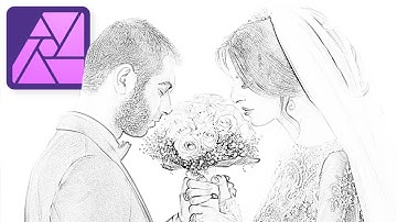 Turn any Photo into a Pencil Drawing | Affinity Photo Tutorial