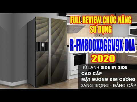 Video Review tủ lạnh Hitachi R-FM800XAGGV9X DIA 569lít, mặt... - youtube