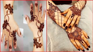 Latest Arabic mehndi designs collections | Beautiful floral mehndi designs screenshot 4
