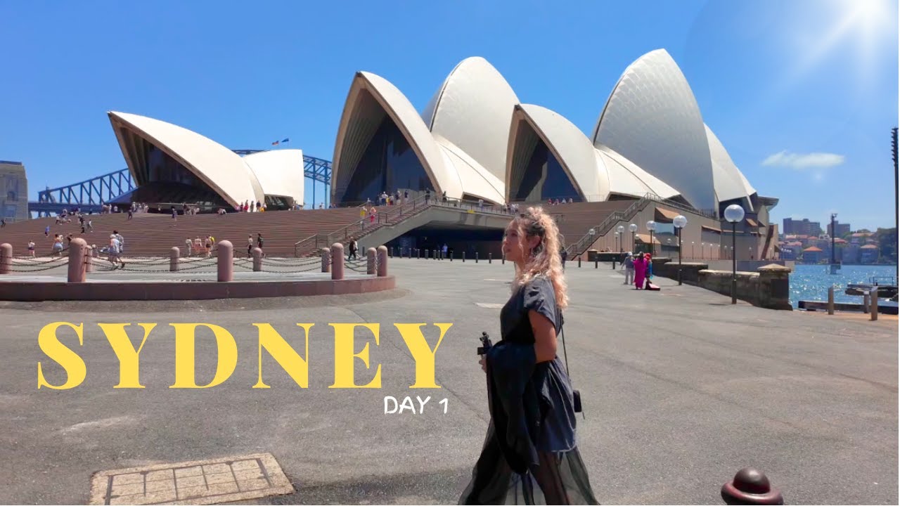 FIRST TIME IN SYDNEY (we checked what's inside famous Opera House
