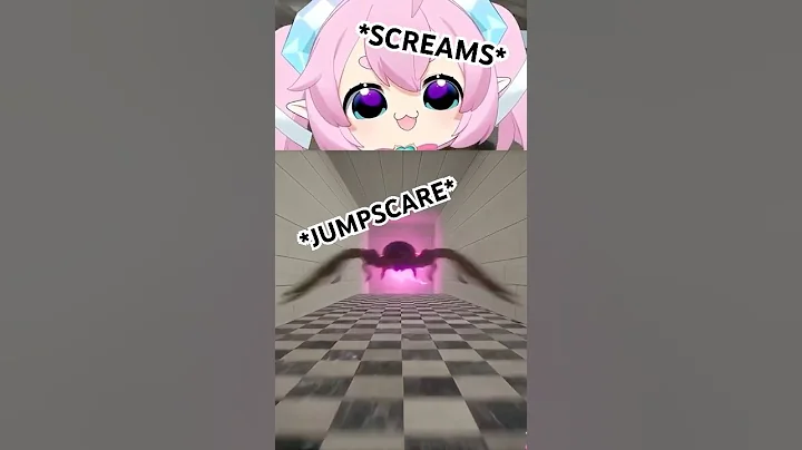 Chibi gets JUMPSCARED 😭😭😭 #shorts #chibidoki #vtuber