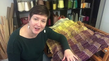 Taking the Weaving Project Off the Loom