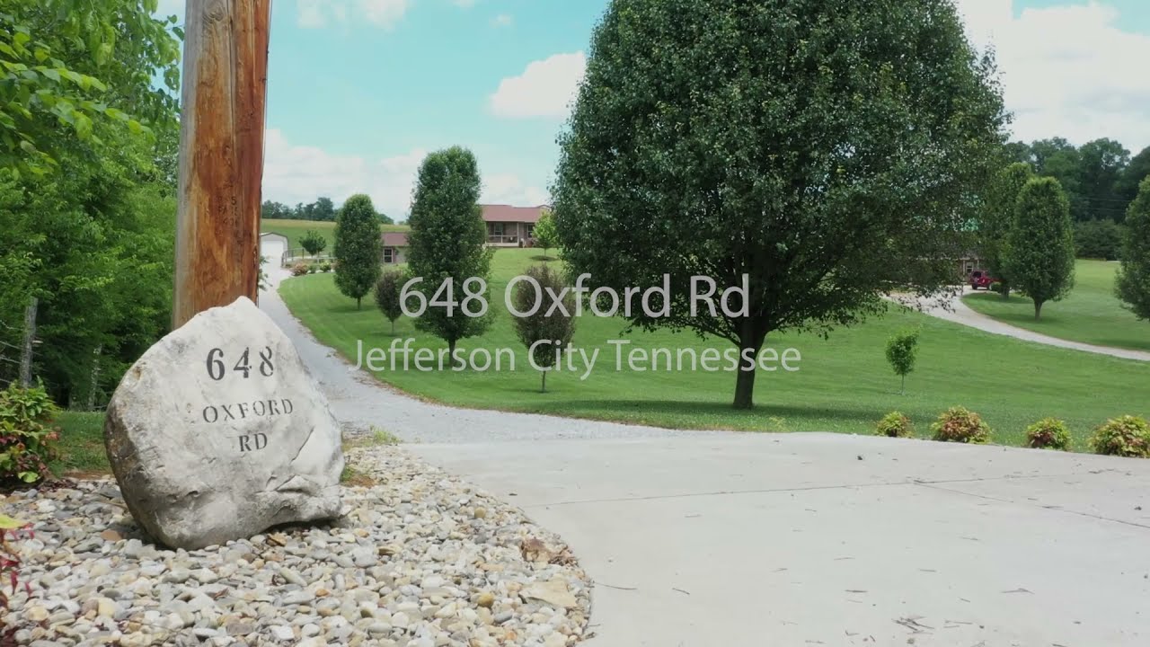 Jefferson City TN Real Estate For Sale 648 Oxford Rd YouTube