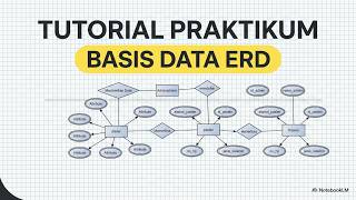 Membuat ERD menggunakan yED Graph Editor -  TUGAS 1 MATA KULIAH BASIS DATA