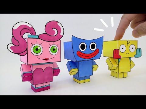 Pixel Papercraft - Mommy Long Legs (Poppy Playtime)