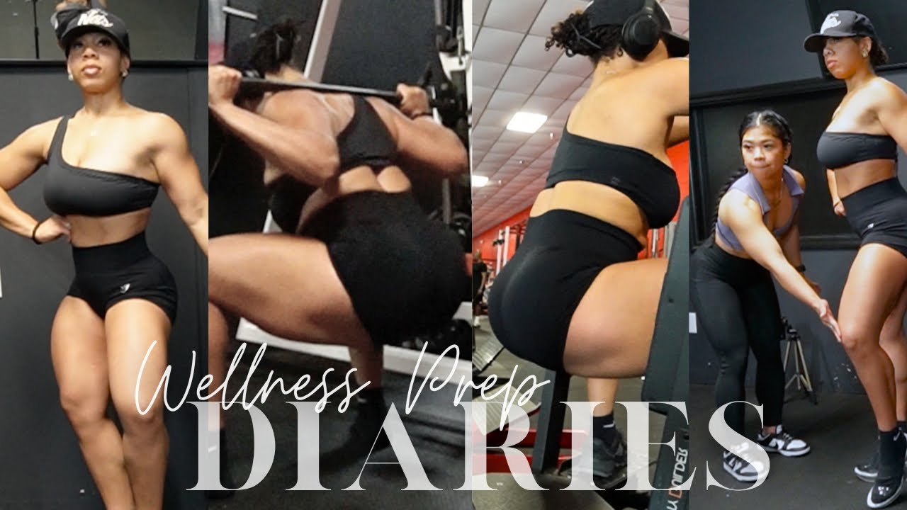 WELLNESS PREP DIARIES EP.6| I GOT A POSING COACH + POSING HEELS + RAW GLUTE DAY FOOTAGE |KDiani