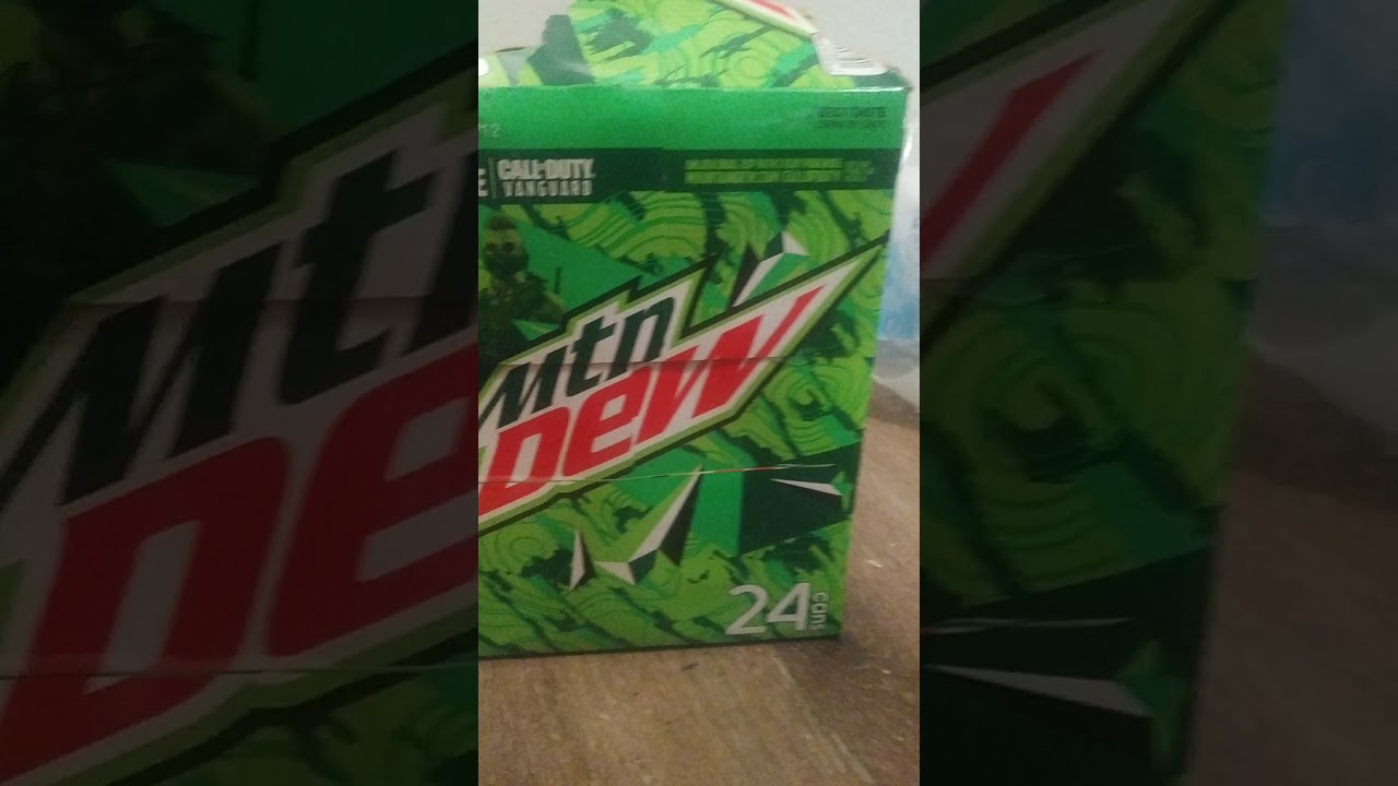 Mountain Dew -24 can box, per can- 355 ml (already unpacked)- NTR shorts