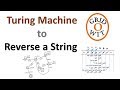 Learn How a Turing Machine Reverses a String π