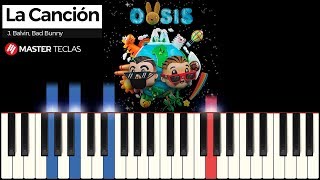 La Canción - J. Balvin, Bad Bunny | Piano Tutorial screenshot 3