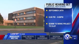 Public hearing set for proposed distribution center in Clay