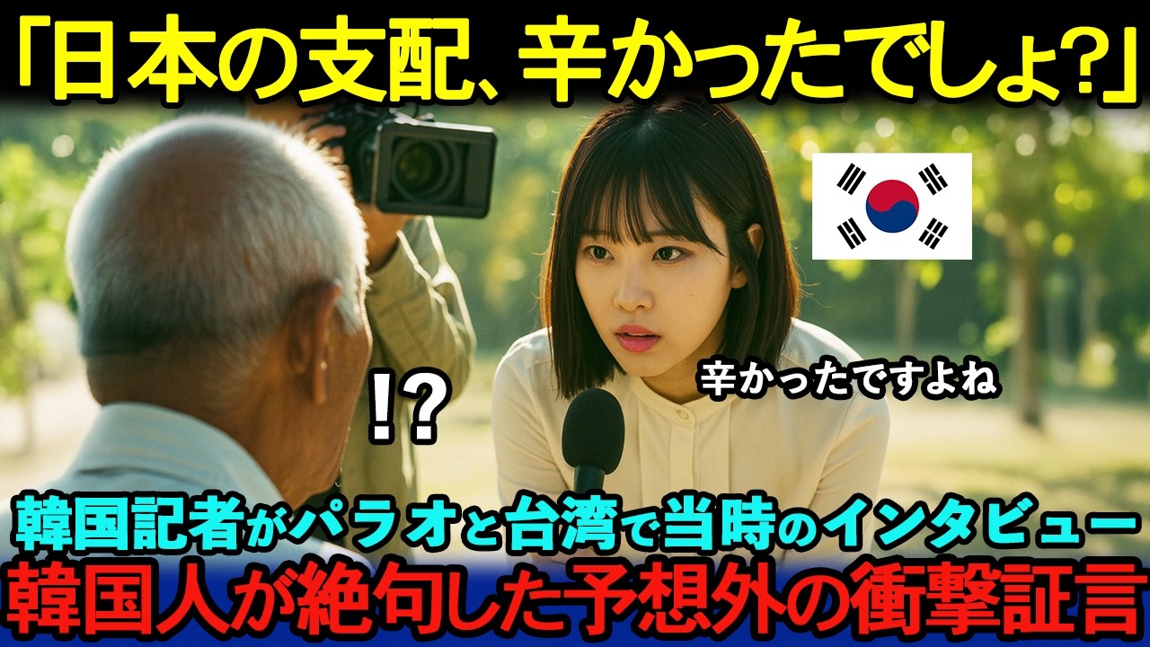 【海外の反応】「日本の植民地は地獄だったはず…」取材した記者が絶句したパラオと台湾の“本音”とは？