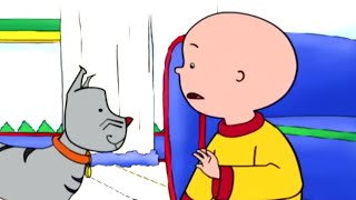 Caillou is Scared of Gilbert | Caillou Cartoon