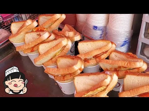 [가성비 시리즈] 하루에 3000개 팔리는 착한 가격 토스트 / Toast , Korean street food
