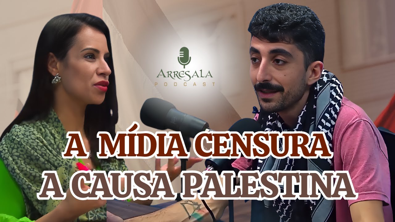 A MÍDIA CENSURA A CAUSA PALESTINA // Cortes do Arresala Podcast