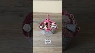 Easy DIY paper gift basket! #how #diy #asmr #handmade #papercraft #gift #giftideas #basket #tutorial