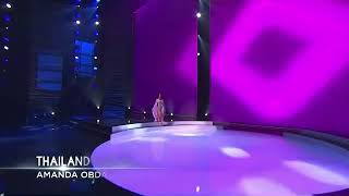 Amanda Obdam Preliminary swimsuit #Thailand #MU2020