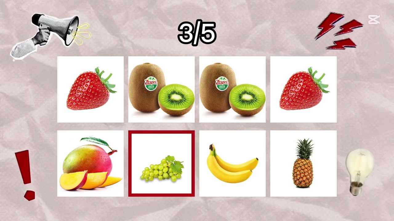 Say it on beat (fruit edition)