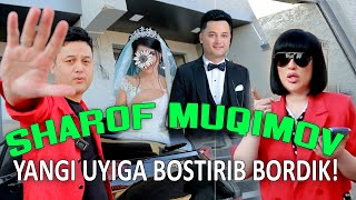 : SHAROF MUQIMOV YANGI UYI VA YASHIRIB YURGAN BLOGER XOTINI @lazizashokuzofficial