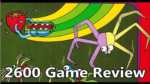 Spider Fighter Atari 2600 Review The No Swear Gamer Ep 231
