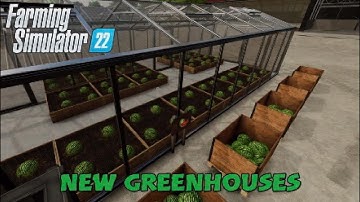 FS22  New Mod (console): New Greenhouses | Mods in the spots # 220