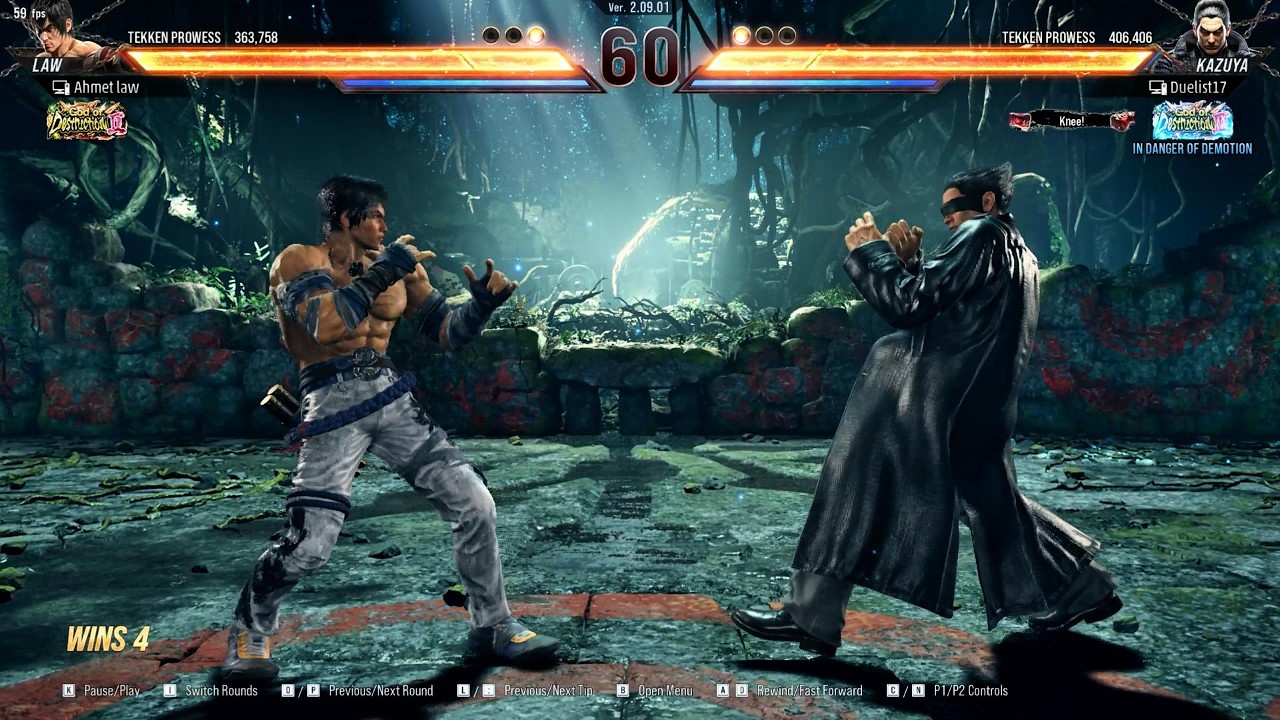 Tekken 8 law onlineRanked (Ahmet law)vs(God3 Duelist17) Matchs