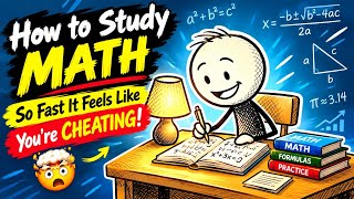 How to Study MATH So Fast It Feels Like You're CHEATING! 🤯
