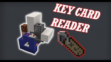 Key Card Reader - Karten Leser Minecraft