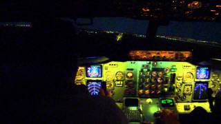 Dad's 70th - Second landing - 737 400 simulator at BA Flight Training LHR