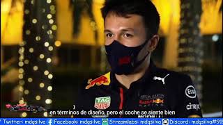 entrevistas a pilotos pre libres: Alex Albon