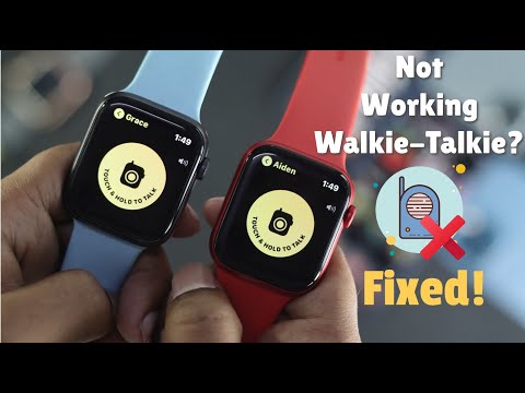 How To Fix: Apple Watch Walkie-Talkie NOT Working!