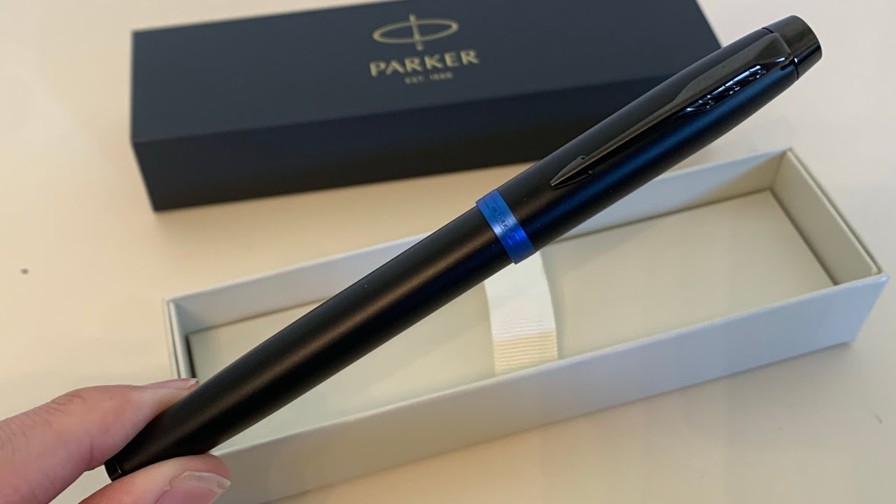 Penna Parker I.M. - Stilografica Elegante, Metallica, Con Cofanetto, Idea Regalo Di Classe - Foto 4