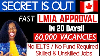 NEW | CANADA WORK PERMIT |NO PROOF OF FUND-LIST OF EMPLOYERS HIRING WITH FAST TRACK LMIA IN 20 DAYS