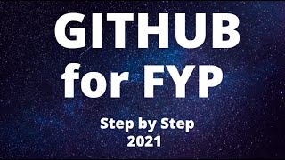 Use of GitHUB for Final Year Project Management + PPT Downloads