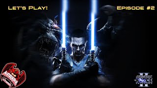 Let's Play: Star Wars the Force Unleashed 2! Episode 2: Bugs galore!