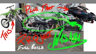 We build a Snowbike! Project Wasabi begins!