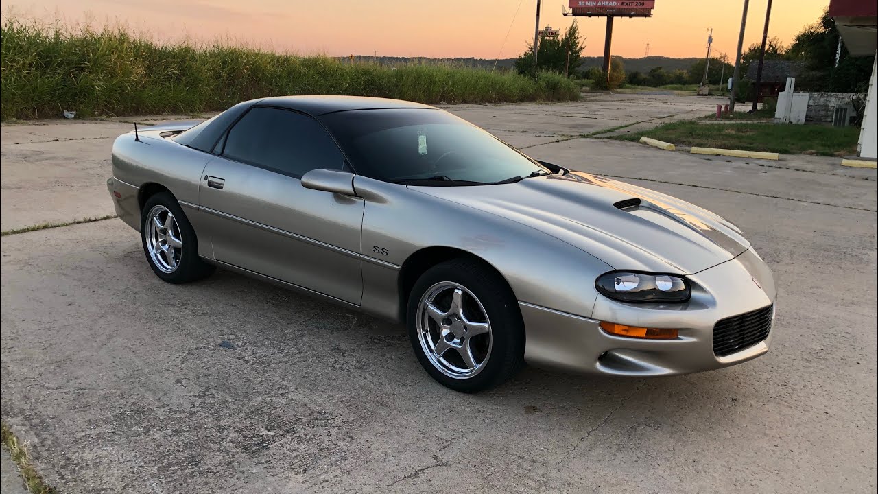 2000 Camaro SS Slp hardtop 6 speed - YouTube