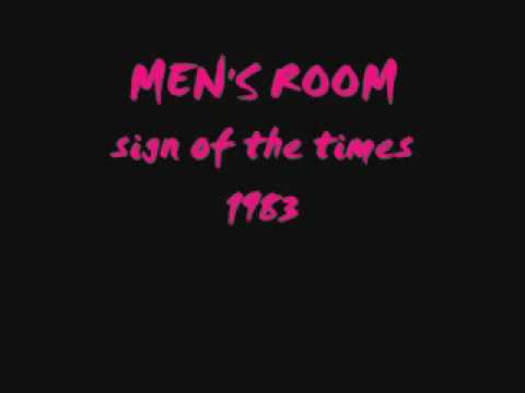 Mens Room — Men's Room   'SIGN OF TIMES'  1983