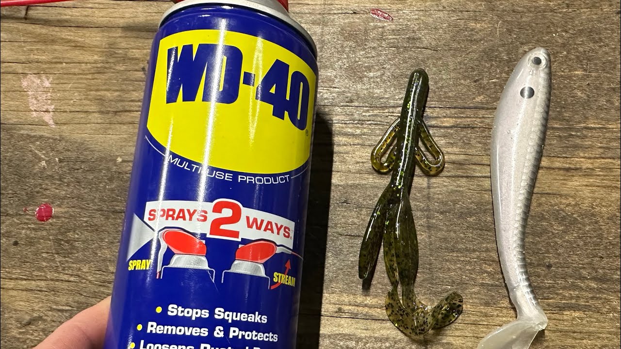 The Increasing Number Of Anglers Using WD-40 As A Fish Attractant… 