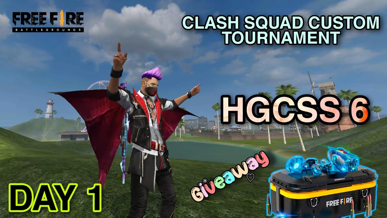Free Fire Clash Squad Custom Series | HGCSS 6 | DAY 1 | HemNiks Gaming