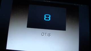 Animated: Otis Elevators in Blue Parking Garage @ Greece Valley Mall Florida City
