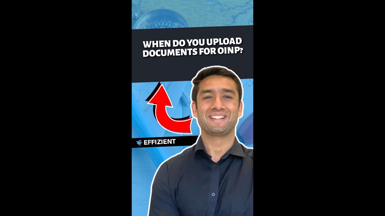 When do you upload documents for OINP?
